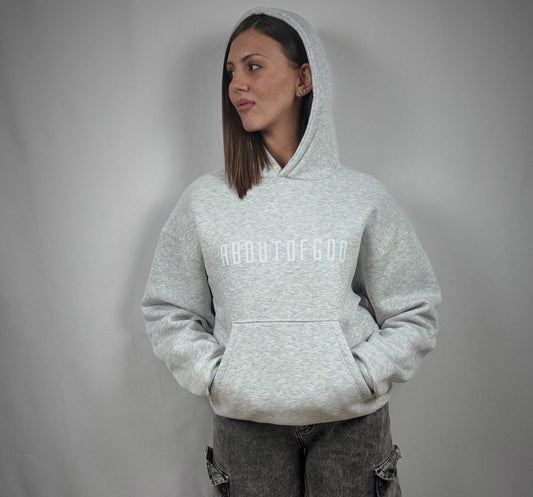 HOODIE AOG® (GREY MELANGE)