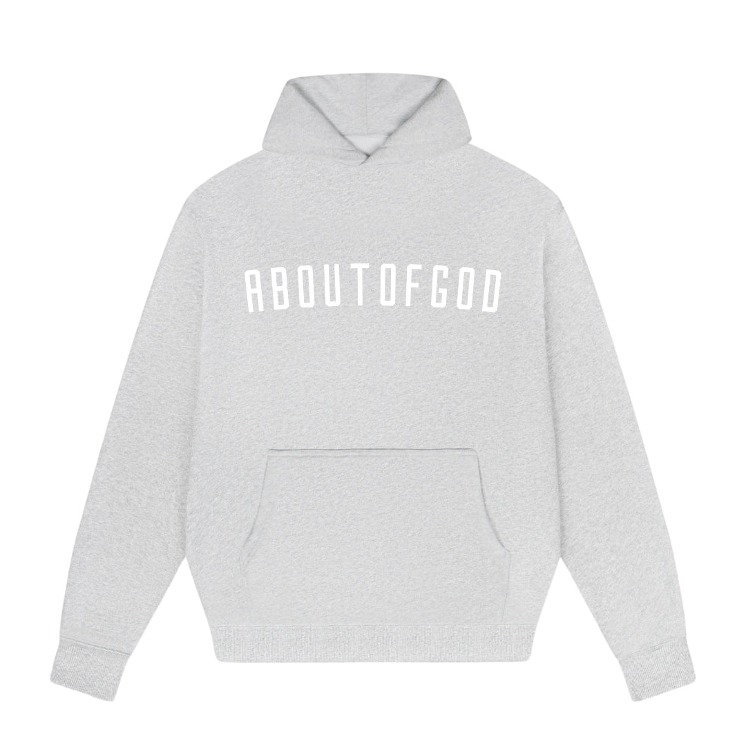 HOODIE AOG® (GREY MELANGE)