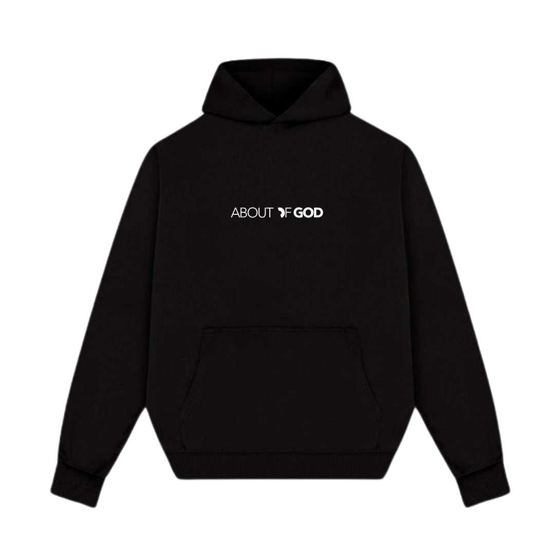HOODIE SPACE - PERFECTLOVEWINS (BLACK)