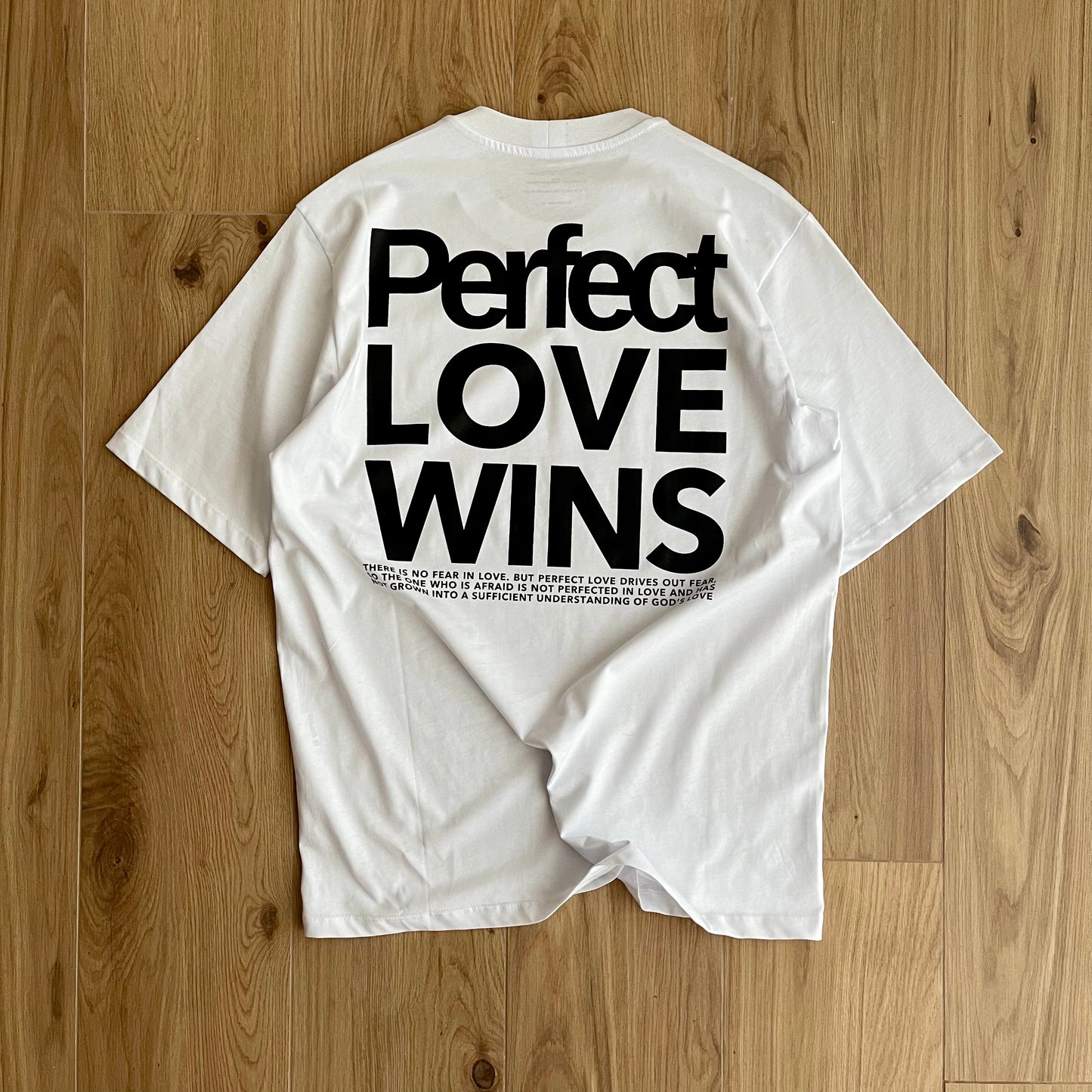 PERFECTLOVEWINS-TEE (WHITE)