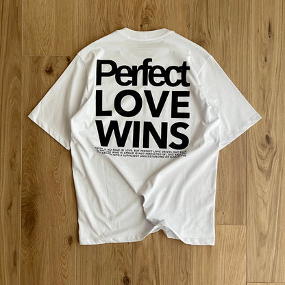 PERFECTLOVEWINS-TEE (WHITE)