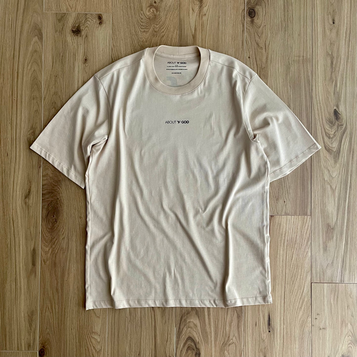 PERFECTLOVEWINS-TEE (BEIGE)
