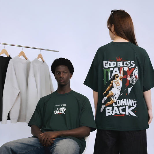 COMINGBACK - (verde petrolio)
