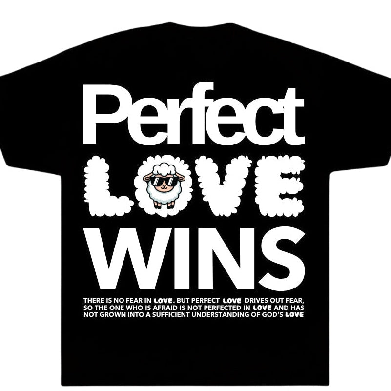 PerfectLoveWins- Kids (Black)