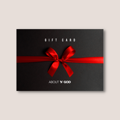 GIFT CARD ABOUTOFGOD®
